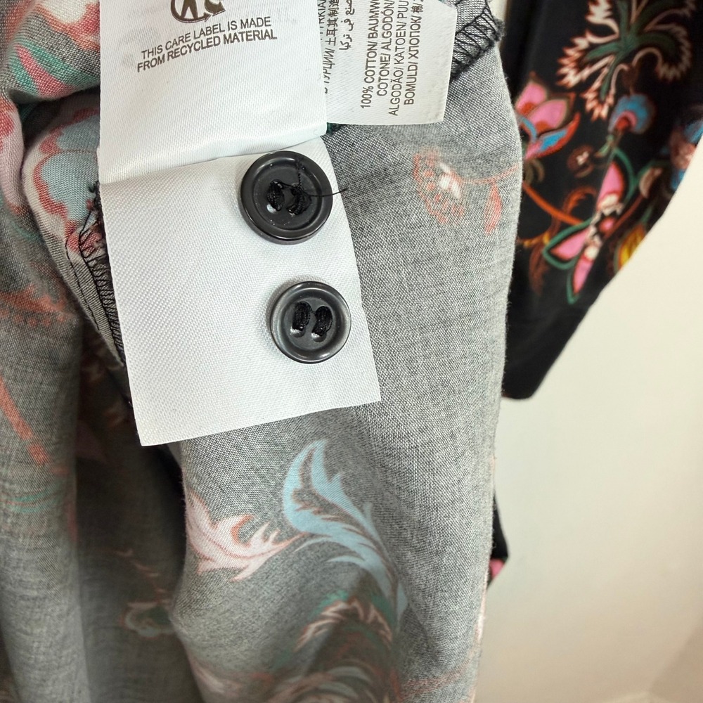 Boden Black Floral Midi Shirt Dress - Picture 12 of 14
